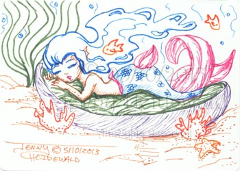Sleeping with the Fishes by Jenny Heidewald